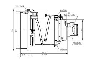 30mm to 120mm f/1.2 Zoom Lenses for LWIR Thermal Camera